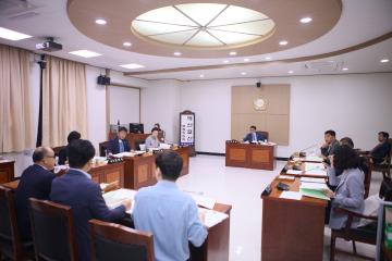 제320회 단양군의회(임시회) 예산결산특별위원회 제1차 회의
