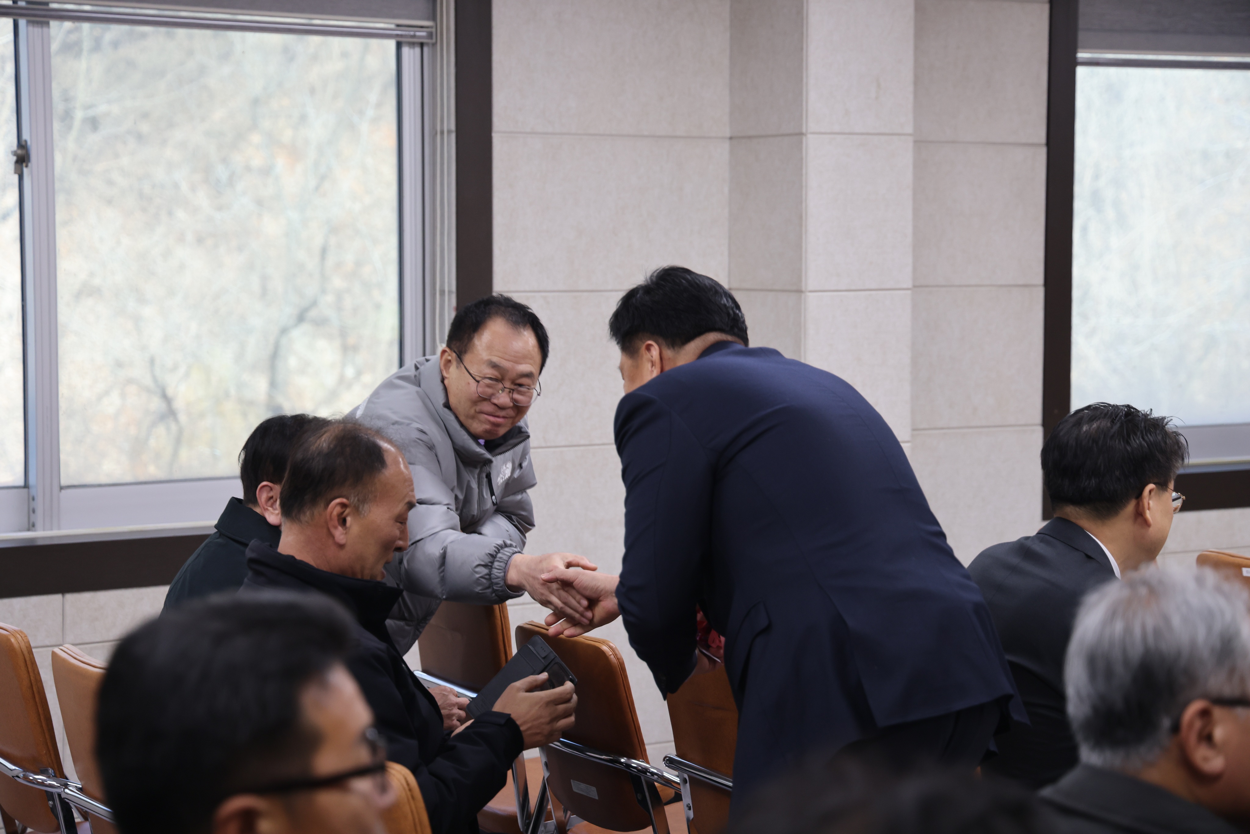 한국석회석신소재 연구소 제9대 연구소장 취임식