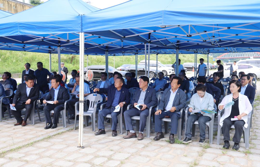 '수변로 공영주차장 조성 공사 착공식' 게시글의 사진(2) '0M4A1254.JPG'