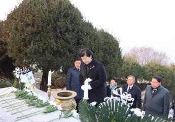 2025년 새해 충혼탑 참배