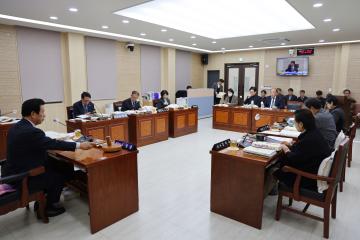 제332회 정례회 예산결산특위 제5차 회의