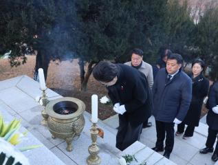 2026년 새해 충혼탑 참배