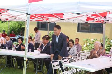 황정초등학교 총동문회 참석