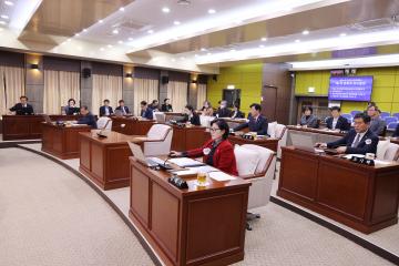 제341회 단양군의회(정례회) 개회식 및 제1차 본회의