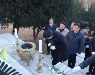 2026년 새해 충혼탑 참배