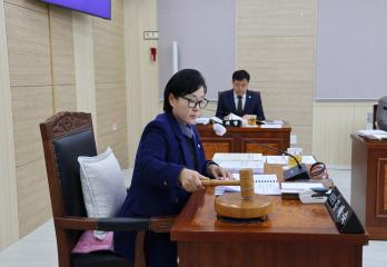 제341회 정례회 조례안심사특위 제1차회의