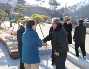 영춘 사지원2리 다목적회관 준공식