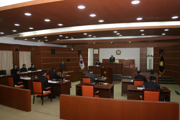 제237회 단양군의회 임시회<군정 주요업무계획 청취>