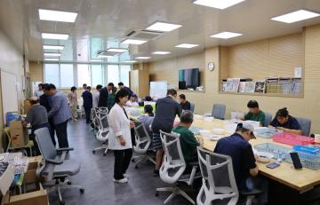 단양장애인복지관 배식 봉사