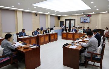 제339회 단양군의회(임시회) 예산결산특별위원회 제1차 회의