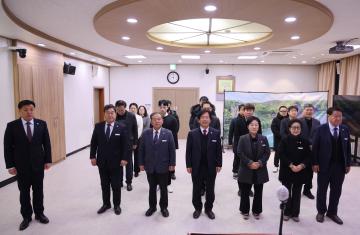 2026년도 단양군의회 시무식