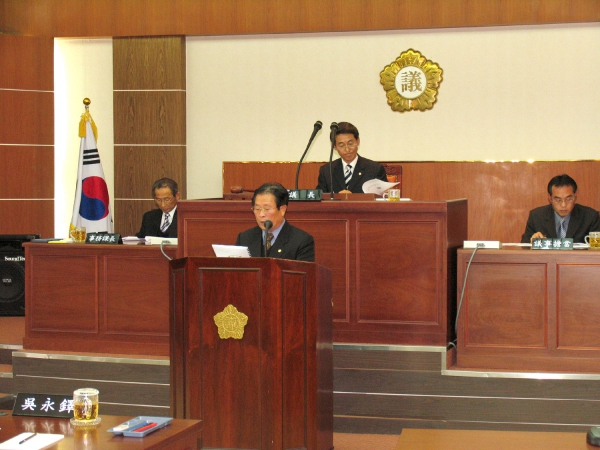 군정질문(김영주 의원. 2006. 12. 8)