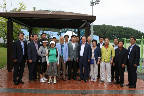 제53회 충북 도민체전 선수단 격려