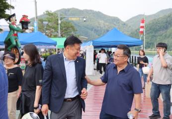 2025년 장미길의 향연