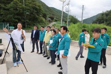 제339회 단양군의회(임시회) 주요사업장 현지점검 특별위원회 제2차 회의