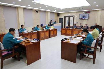 제339회 단양군의회(임시회) 주요사업장 현지점검 특별위원회 제1차 회의