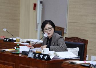 제341회 정례회 예산결산특위 제2차 회의