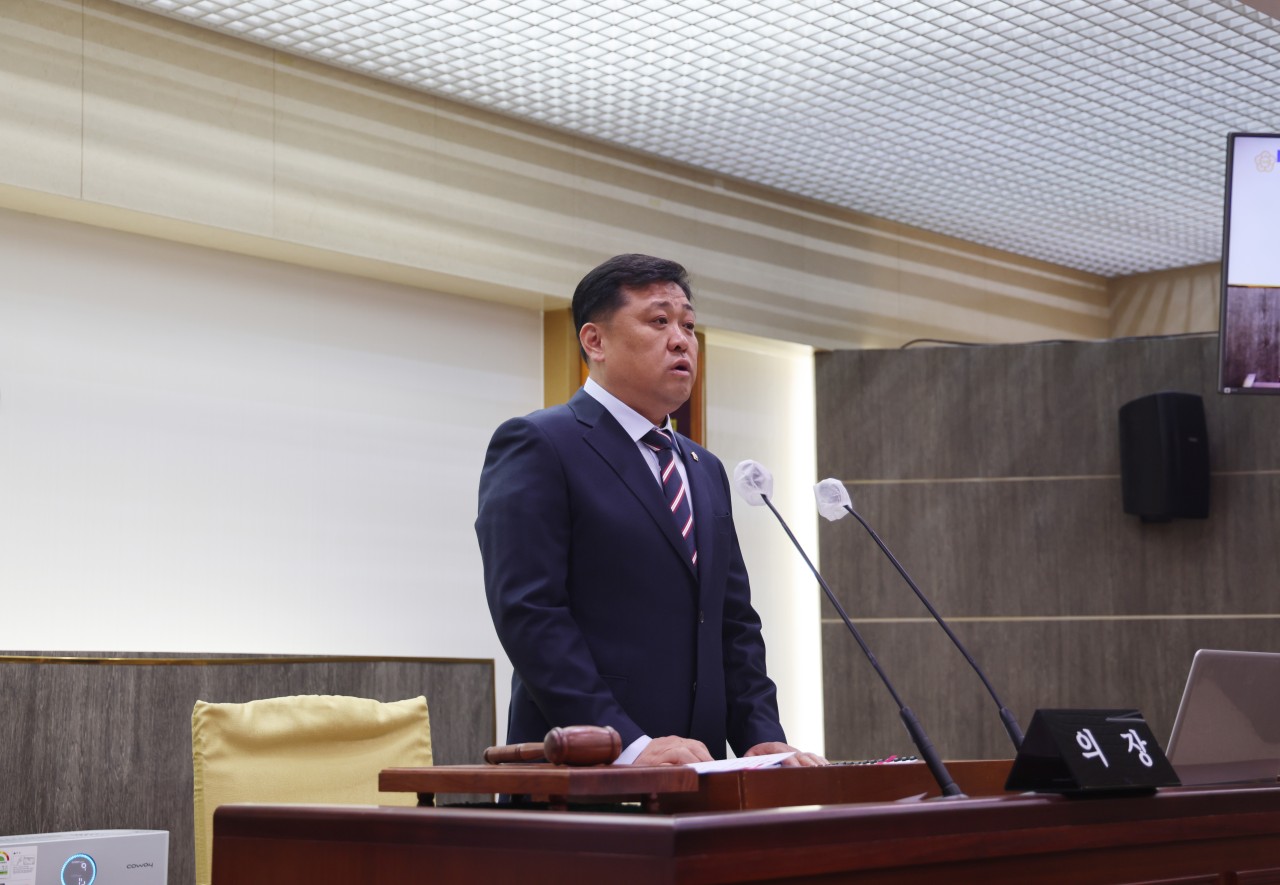 '단양군의회, 제340회 임시회 개회(11. 4.)' 게시글의 사진(3) '단양군의회 임시회2.jpg'