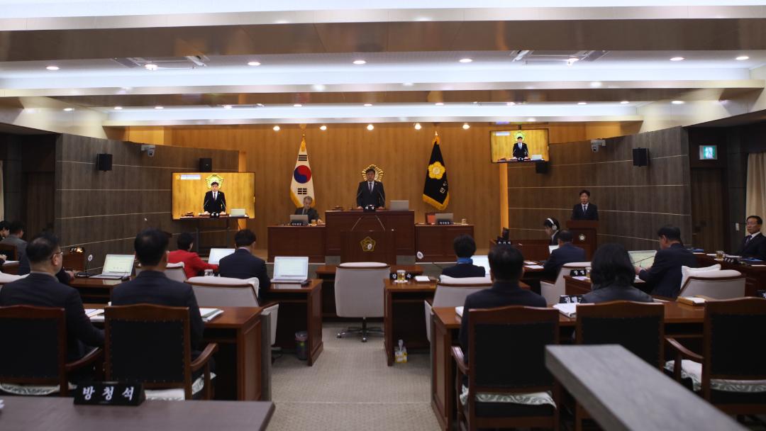 '제9대 단양군의회 마지막 임시회(343회) 개회' 게시글의 사진(3) '제343회 임시회2.jpg'
